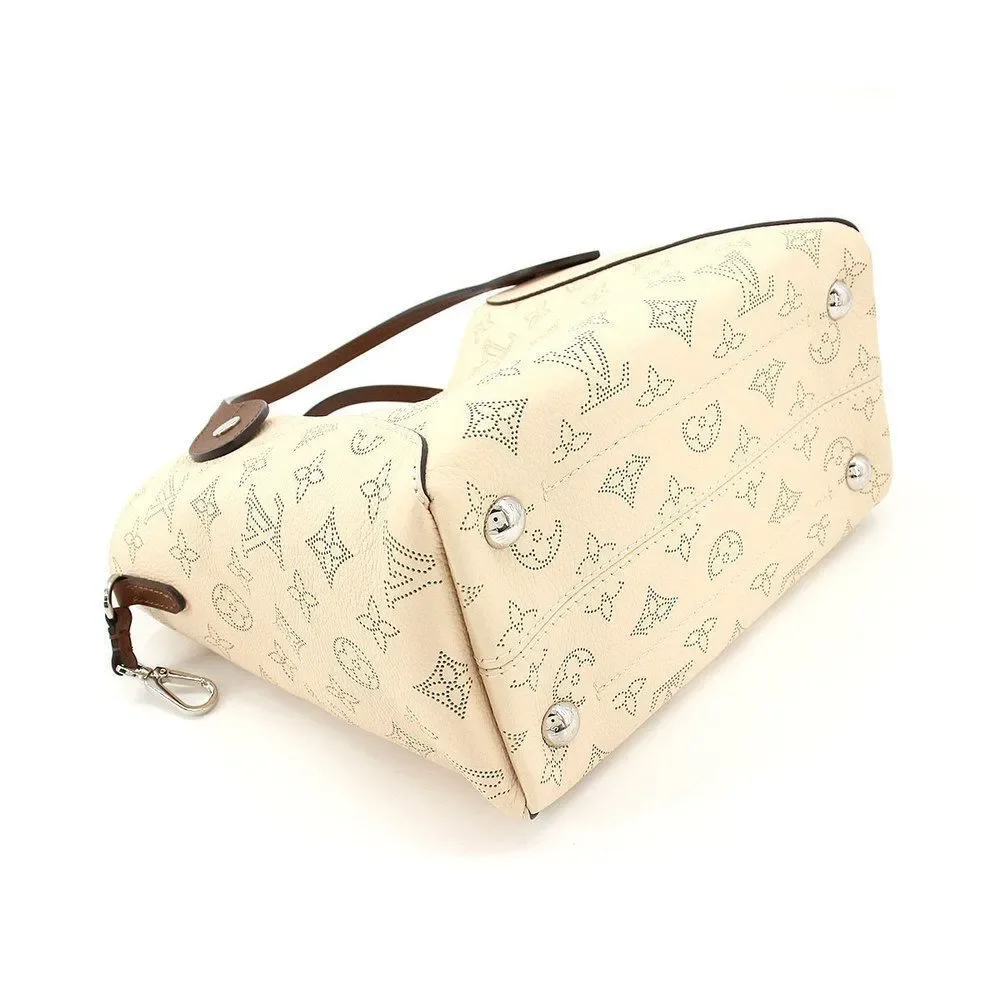 Louis Vuitton Mahina Hina PM Shoulder Bag Leather Claim Crème